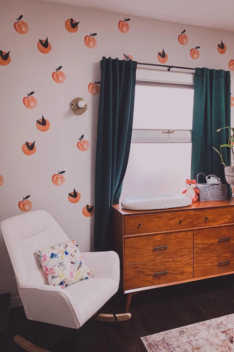 boho girl nursery 