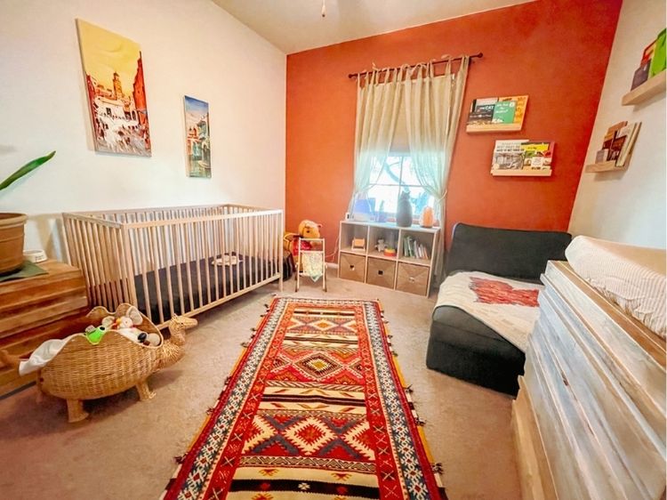 boho girl nursery