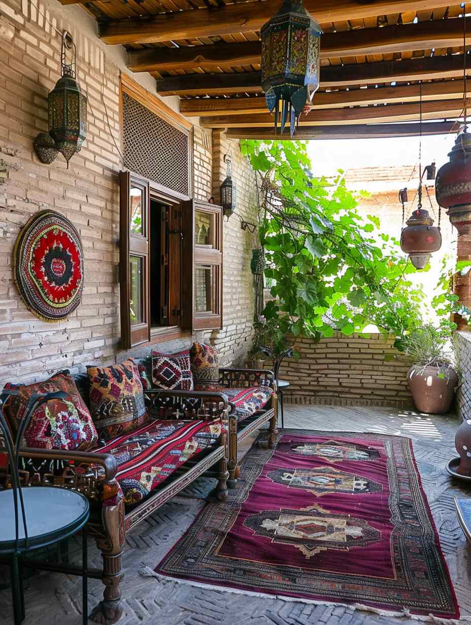 boho patio decor - 2