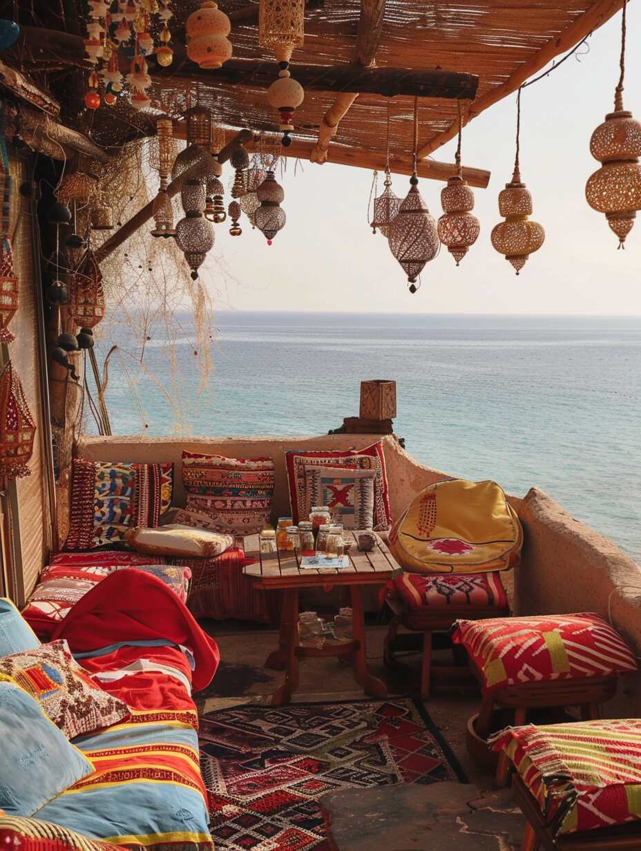 boho patio decor - 9