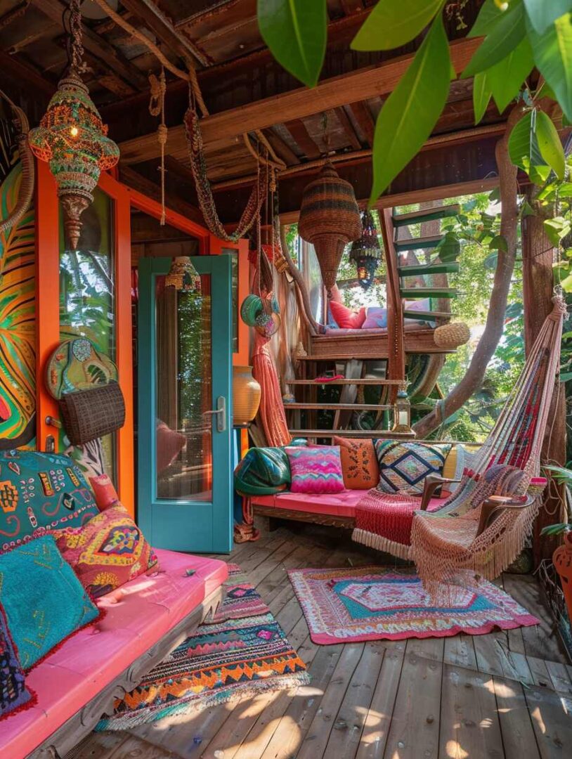 25 Chic Boho Treehouse Ideas for the Free-Spirited - H.M.G