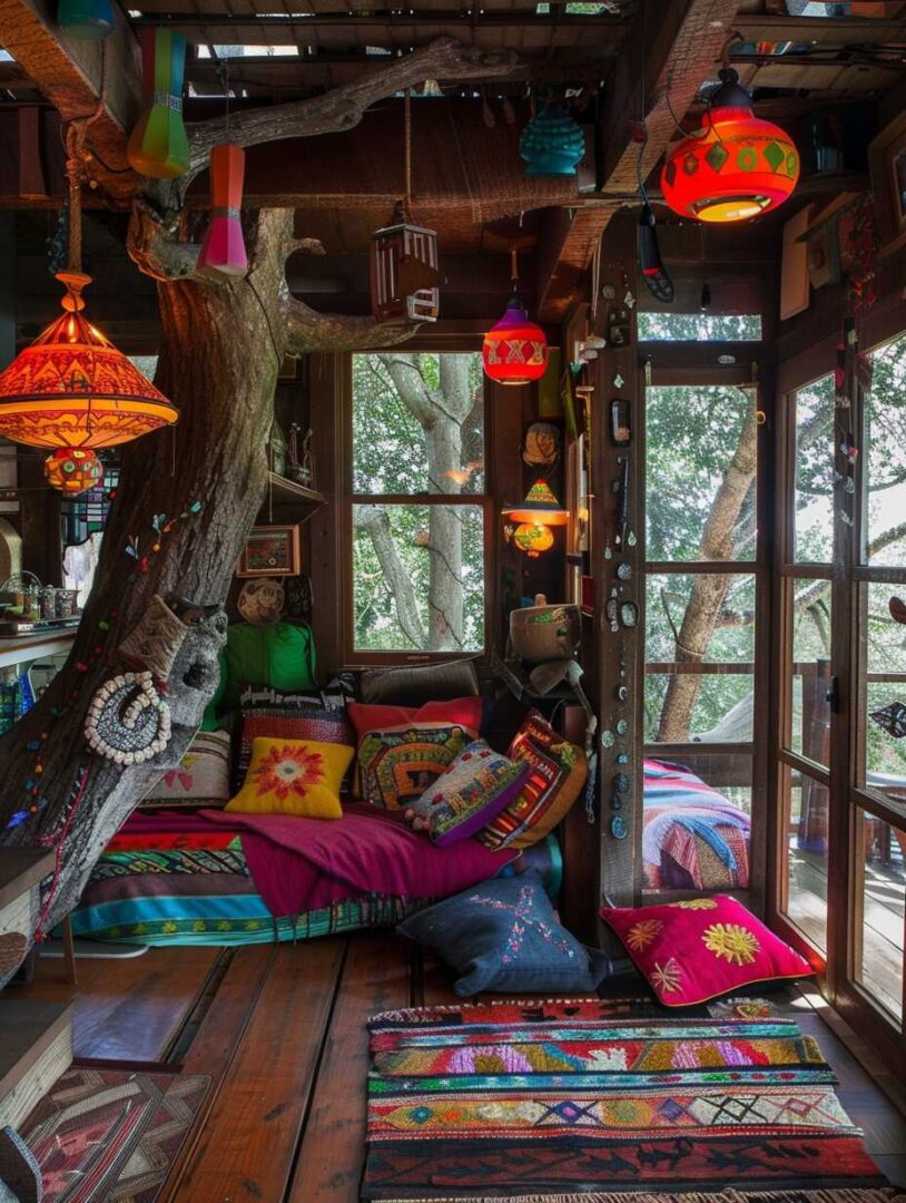 25 Chic Boho Treehouse Ideas for the Free-Spirited - H.M.G
