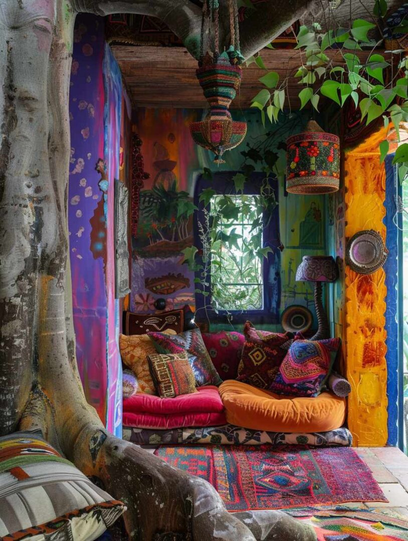 20+ Chic Boho Treehouse Ideas for the Free-Spirited - H.M.G