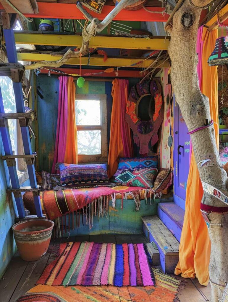 25 Chic Boho Treehouse Ideas for the Free-Spirited - H.M.G