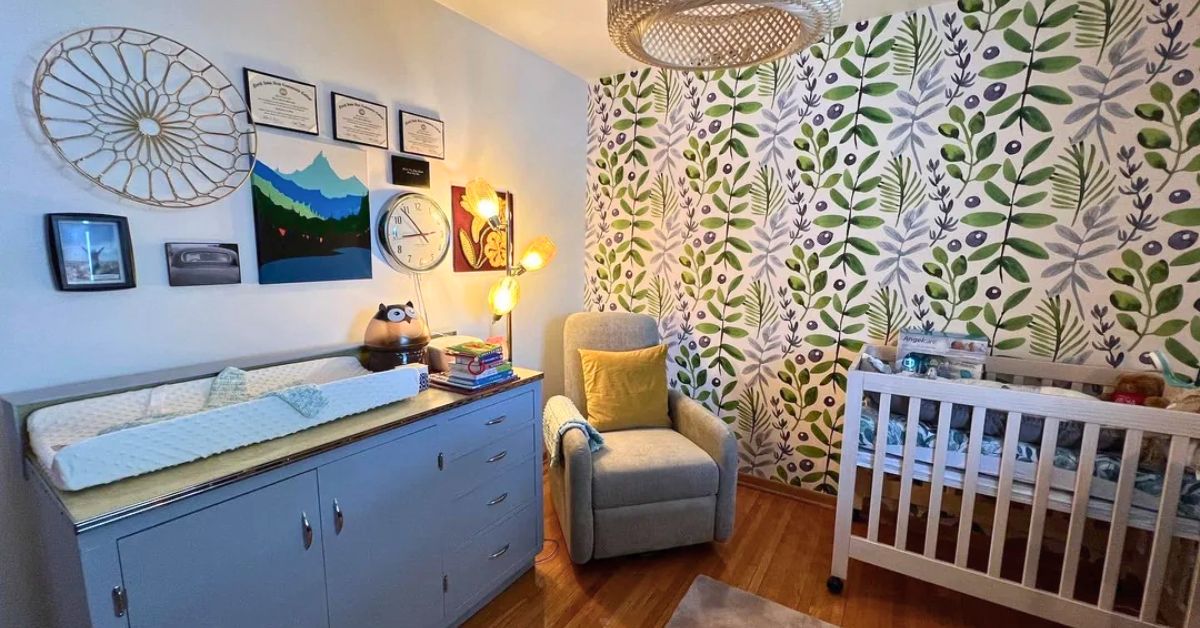 cozy gender neutral nursery