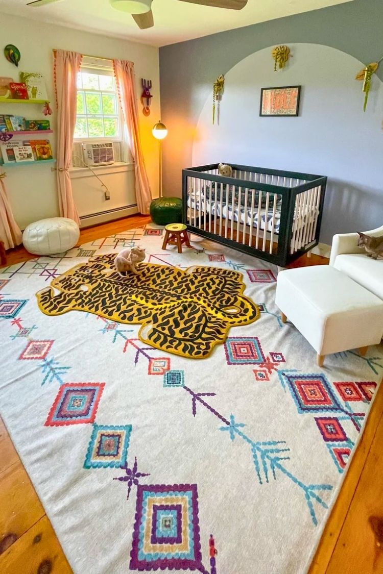 fun gender neutral boho nursery