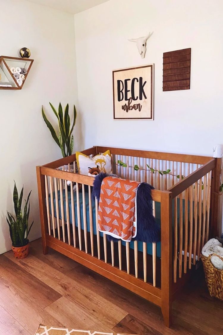 gender neutral boho nursery (7)
