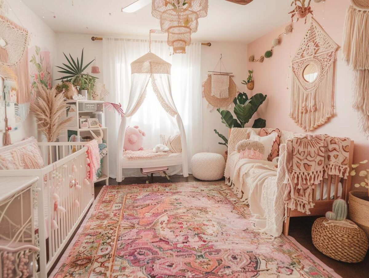 25 Boho Chic Nursery Ideas for Your Little Princess - H.M.G