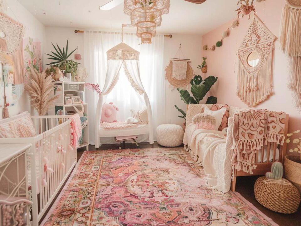 25 Boho Chic Nursery Ideas for Your Little Princess - H.M.G