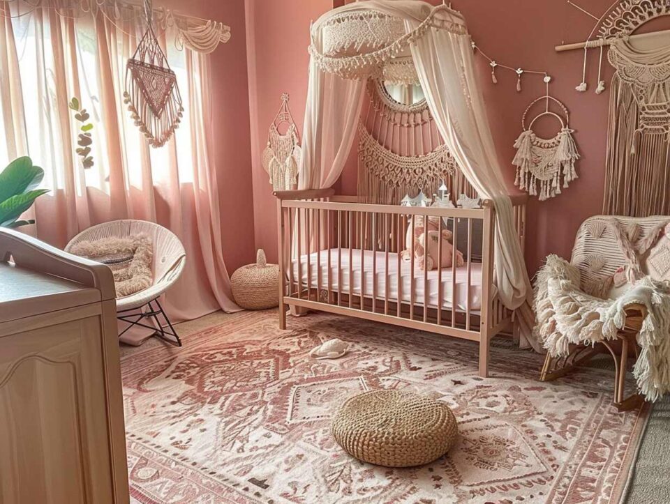 25 Boho Chic Nursery Ideas for Your Little Princess - H.M.G