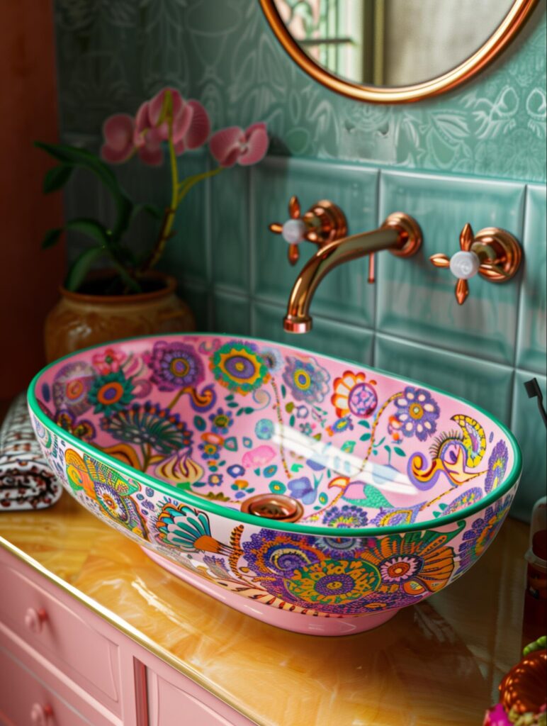 15+ Enchanting Boho Bathroom Sink Designs You'll Love H.M.G