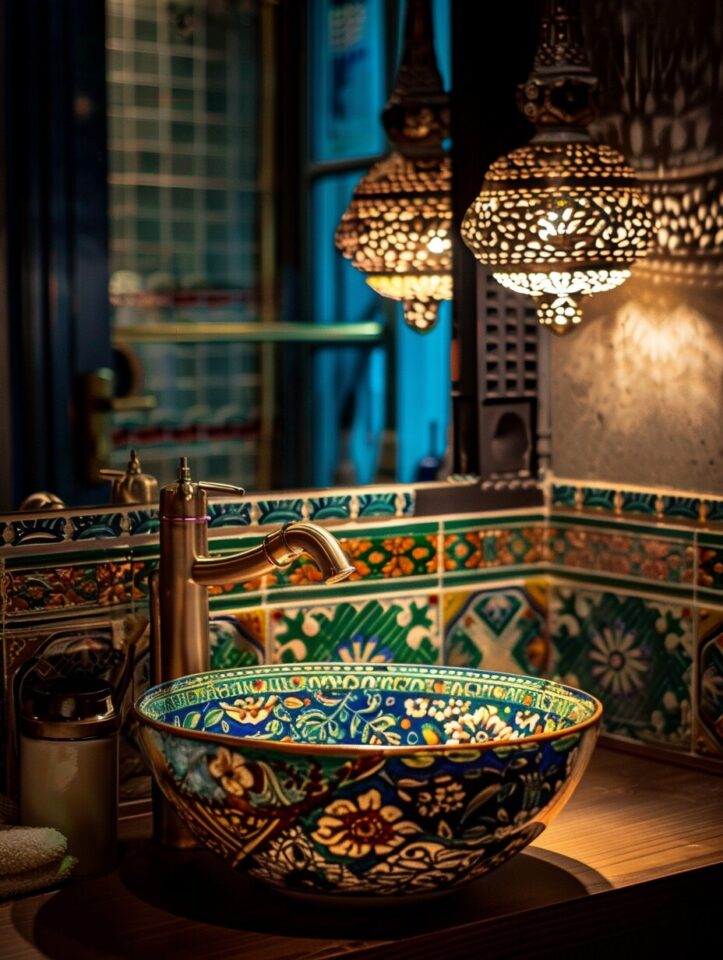 15+ Enchanting Boho Bathroom Sink Designs You'll Love - H.M.G