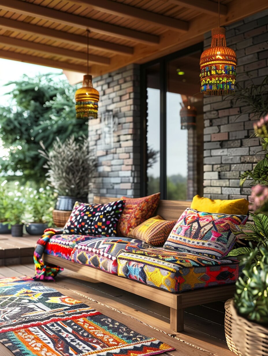 Boho Front Porch 15