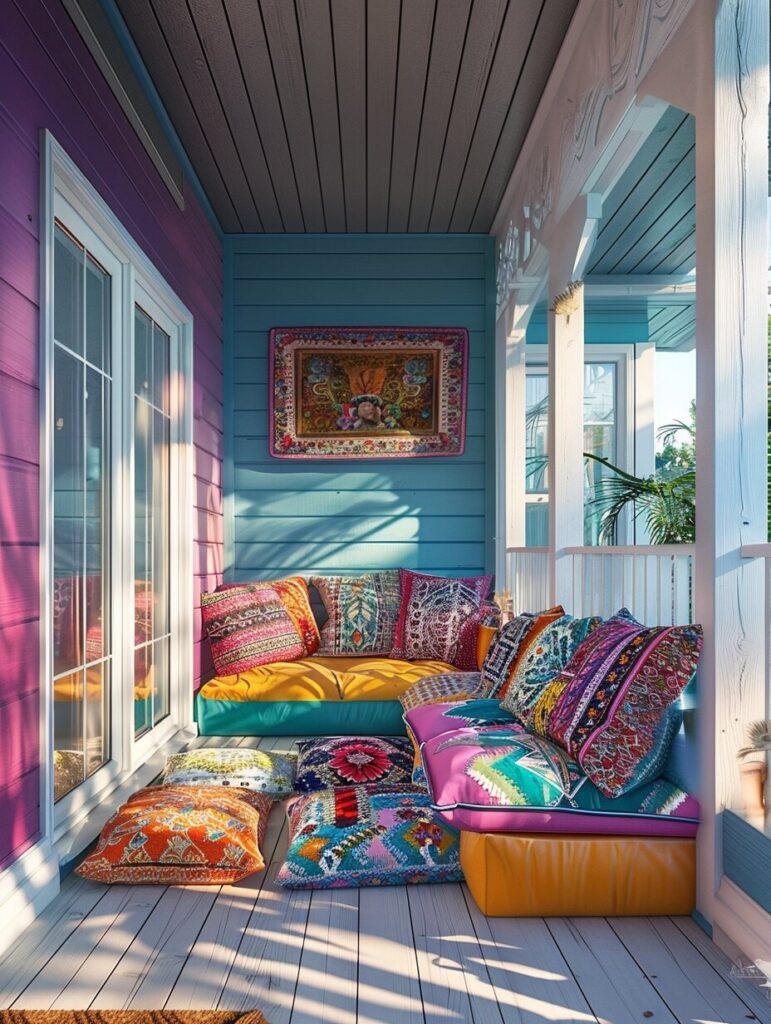 24 Boho-Inspired Front Porch Ideas to Create a Warm Welcome - H.M.G