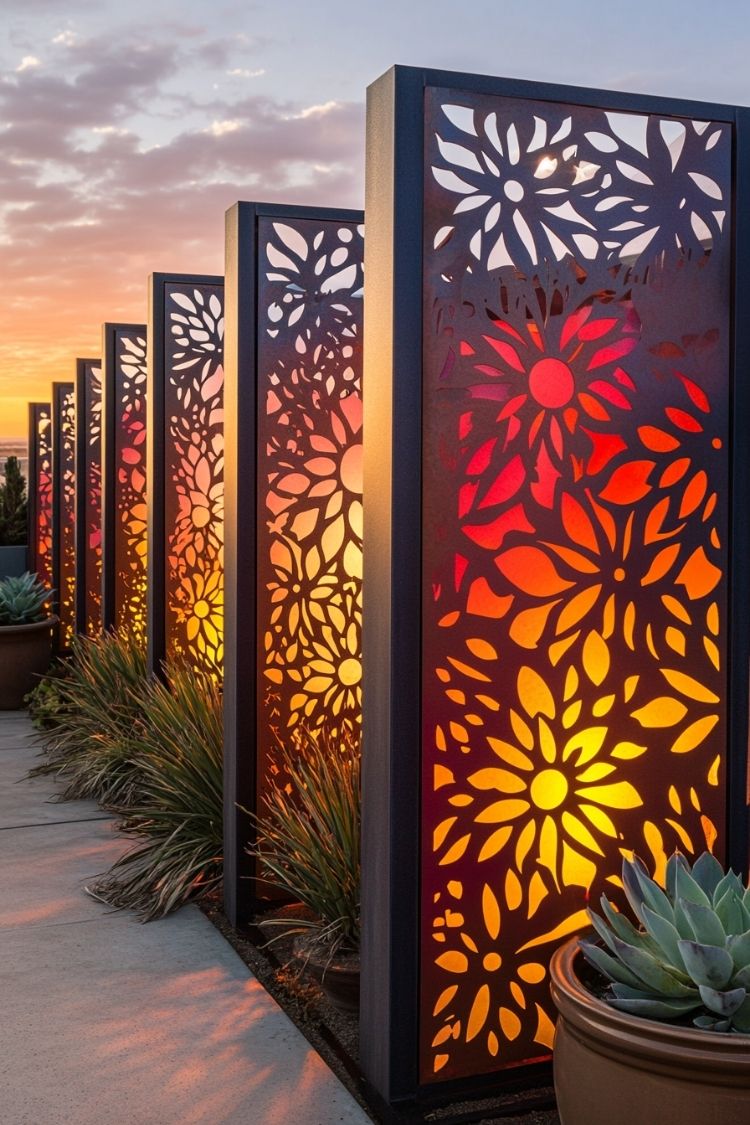 Boho Garden Fence