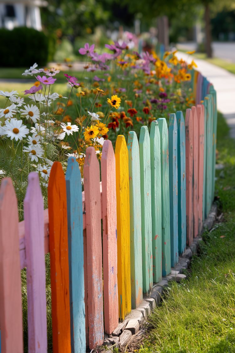 Boho Garden Fence
