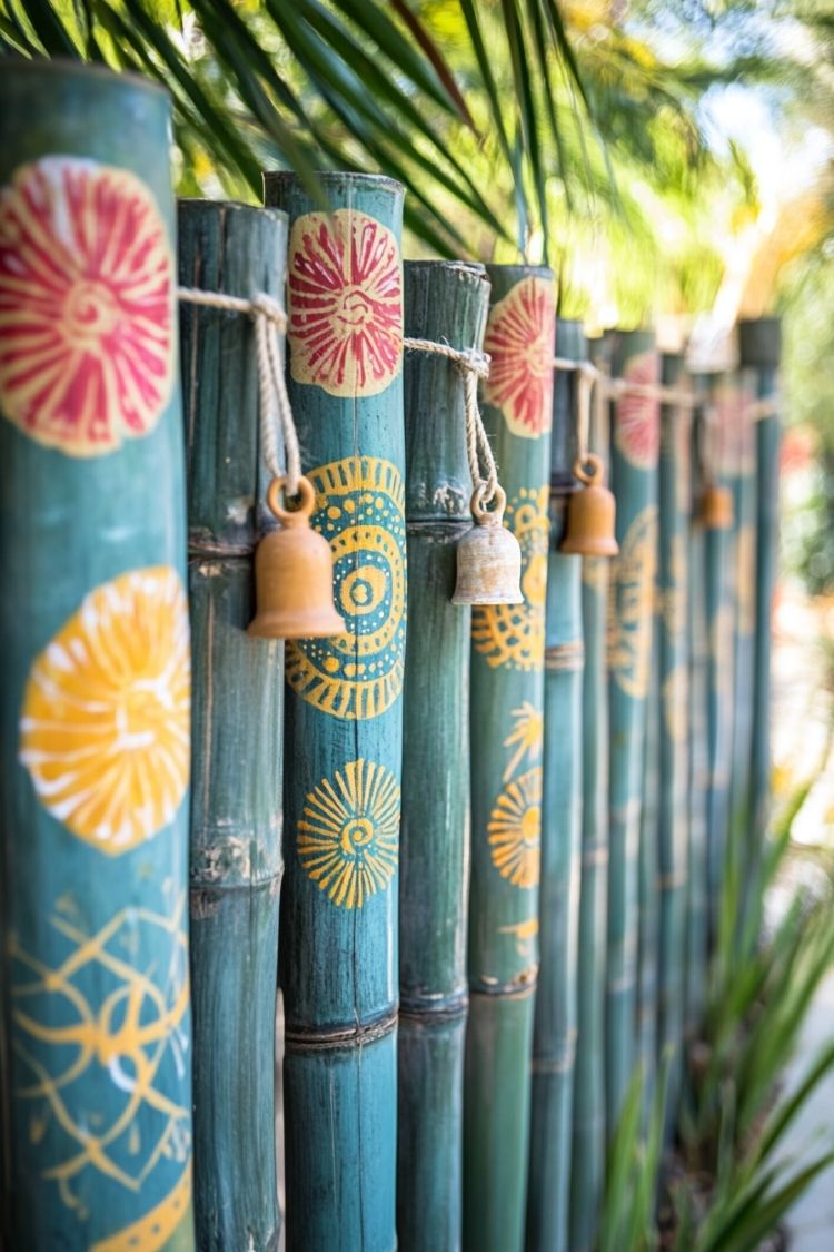 Boho Garden Fence