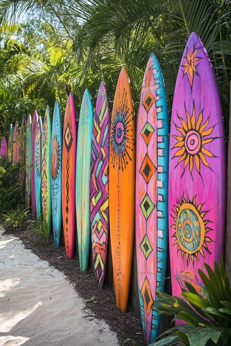Boho Garden Fence