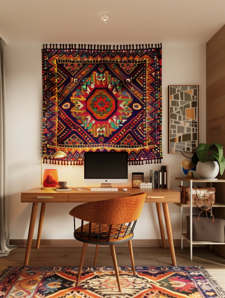 Boho Home Office Ideas 2