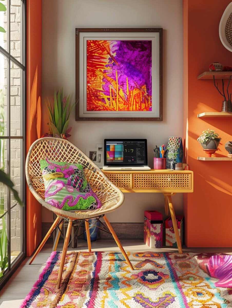 25+ Gorgeous Boho Home Office Ideas That Will Inspire Your Best Work ...