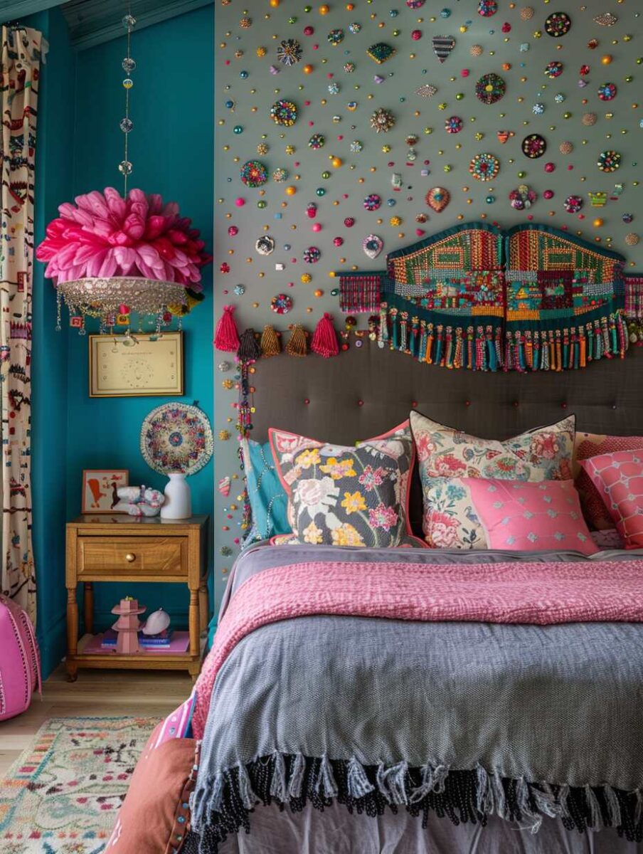 23 Boho Headboard Ideas to Add Charm to Your Bedroom - H.M.G