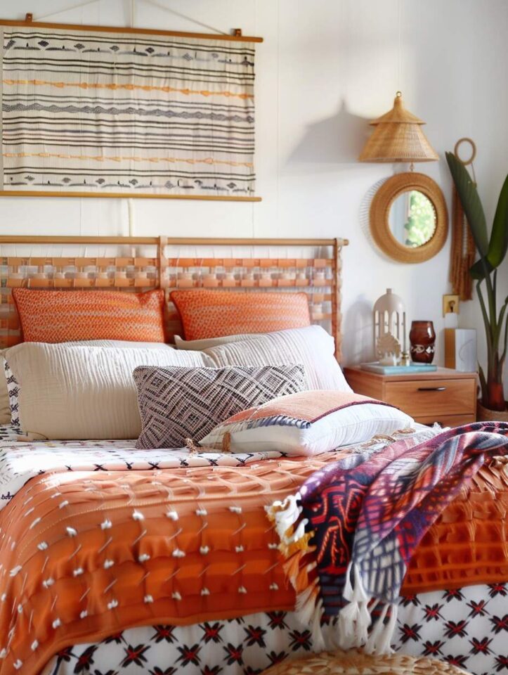 23 Boho Headboard Ideas to Add Charm to Your Bedroom - H.M.G