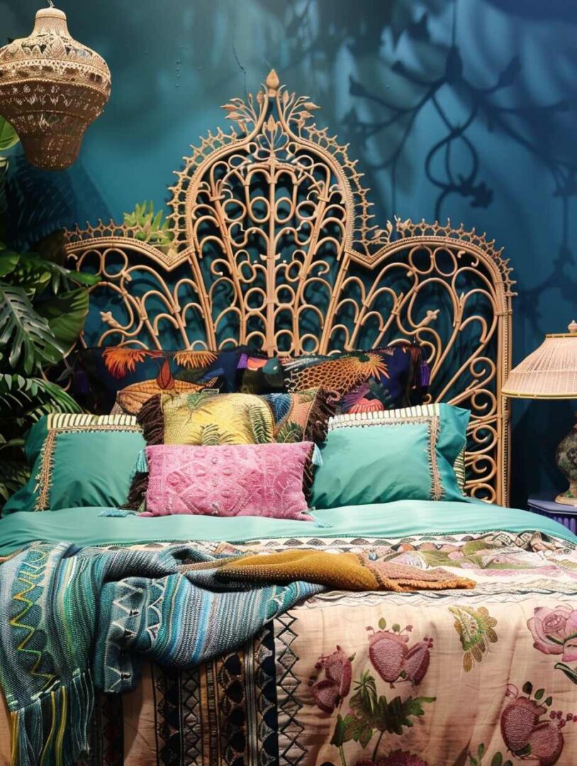 23 Boho Headboard Ideas to Add Charm to Your Bedroom - H.M.G