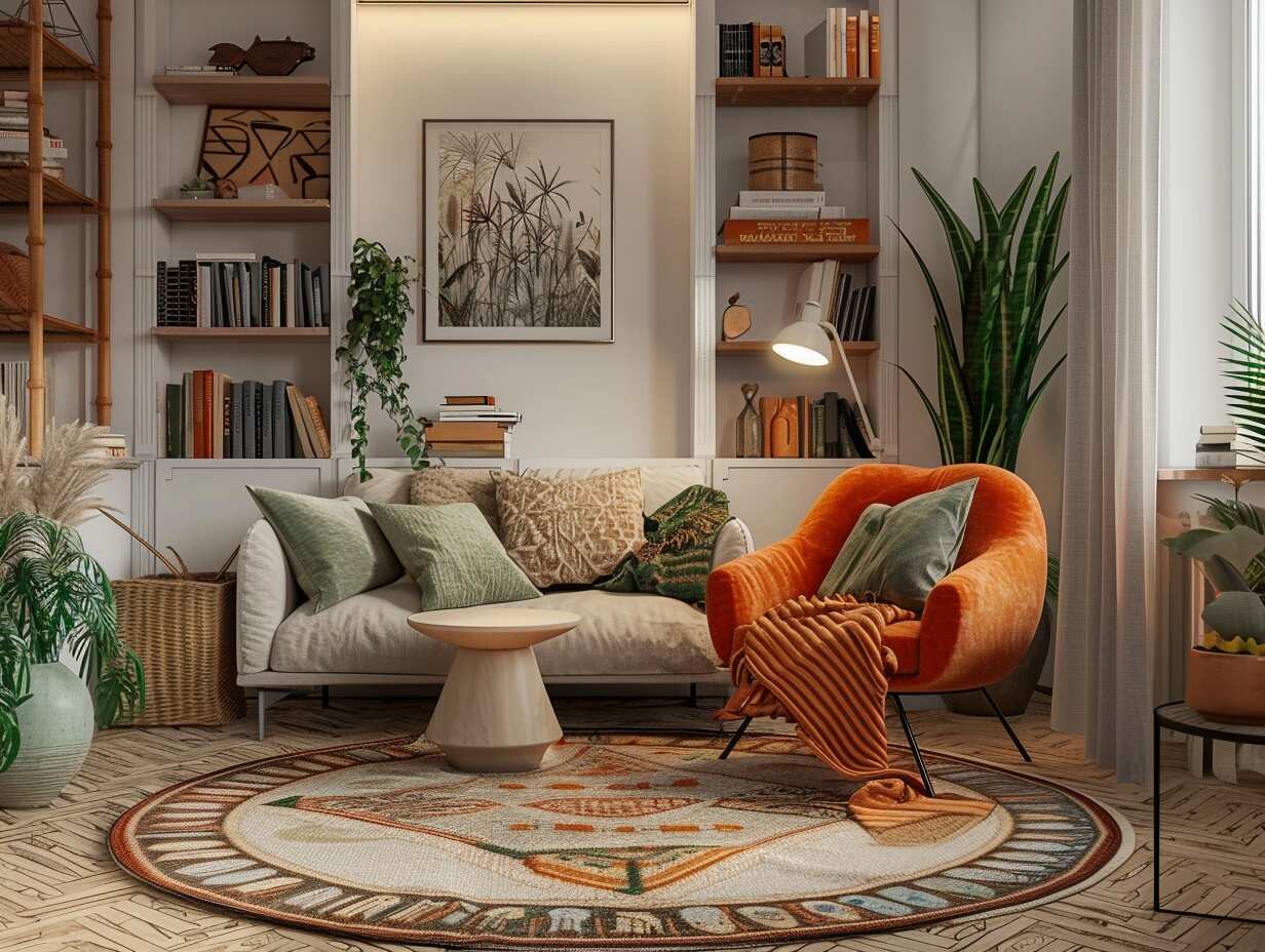 boho living room ideas - 10