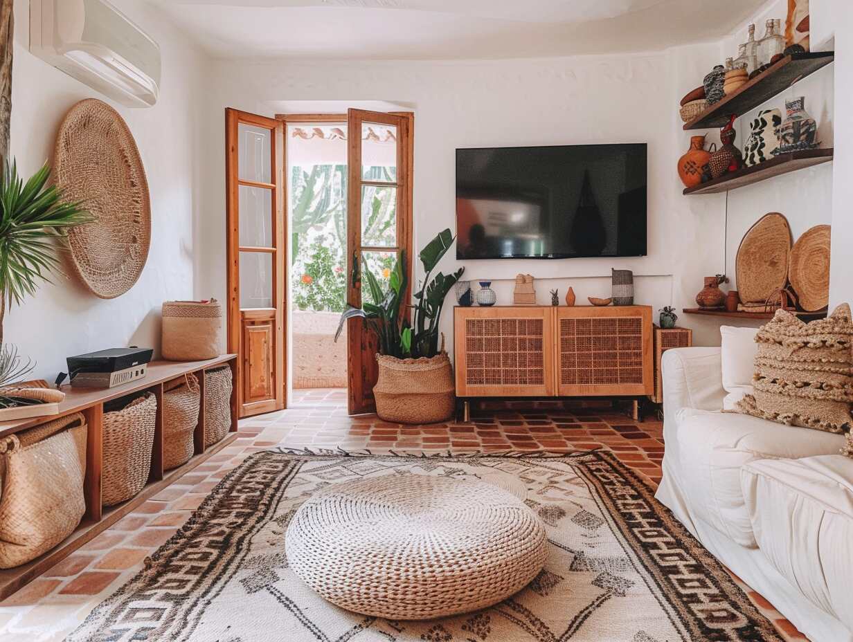 boho living room ideas - 21