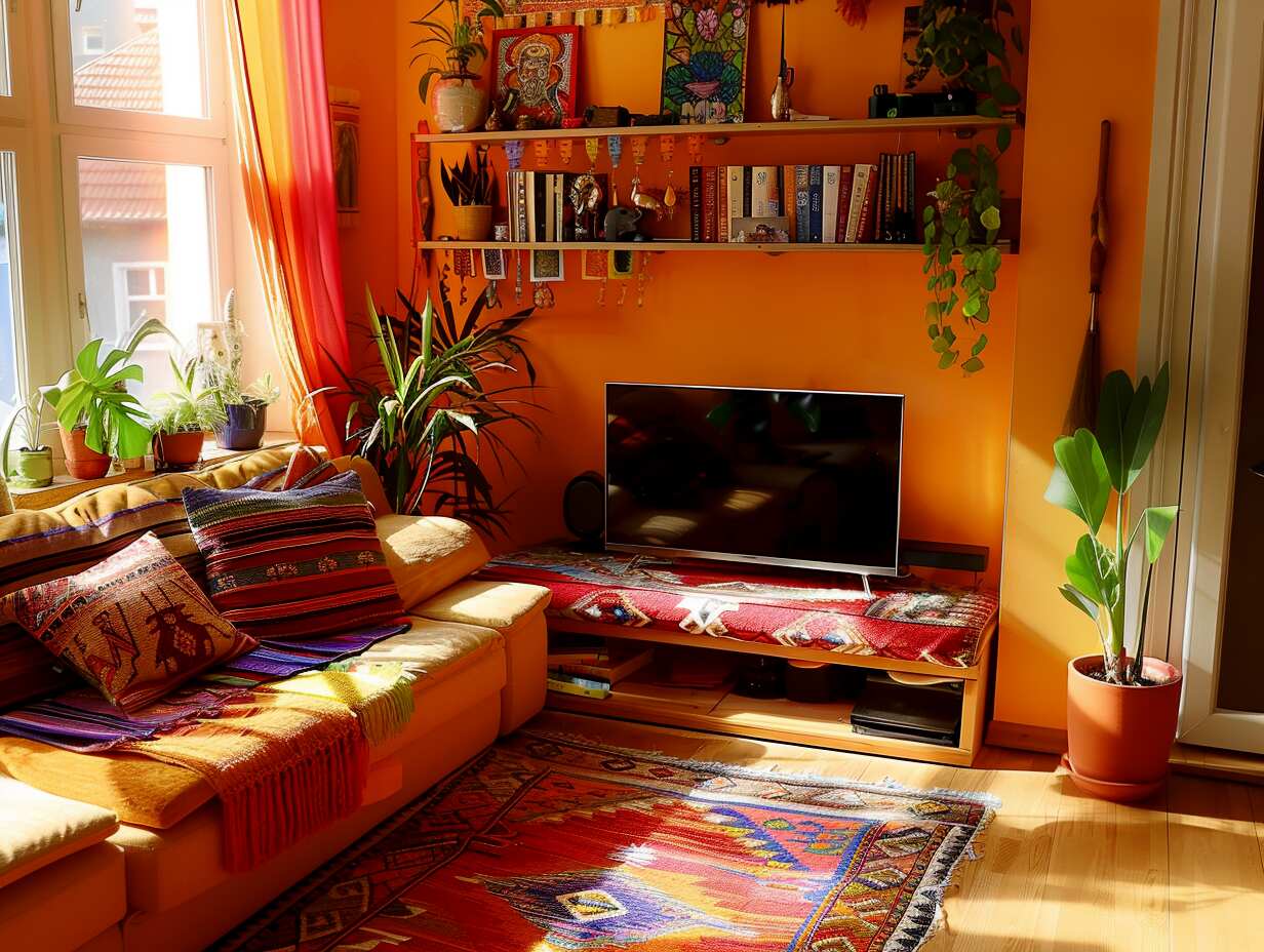 boho living room ideas - 23