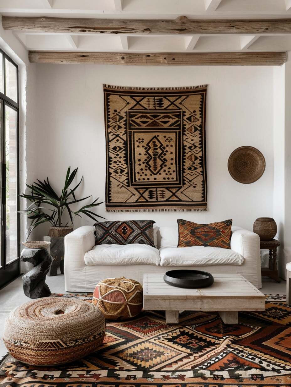 boho living room ideas - 5