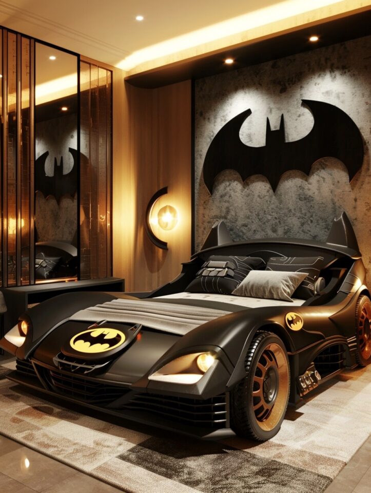 20 Creative Batman Bedroom Ideas for Superhero Fans - H.M.G