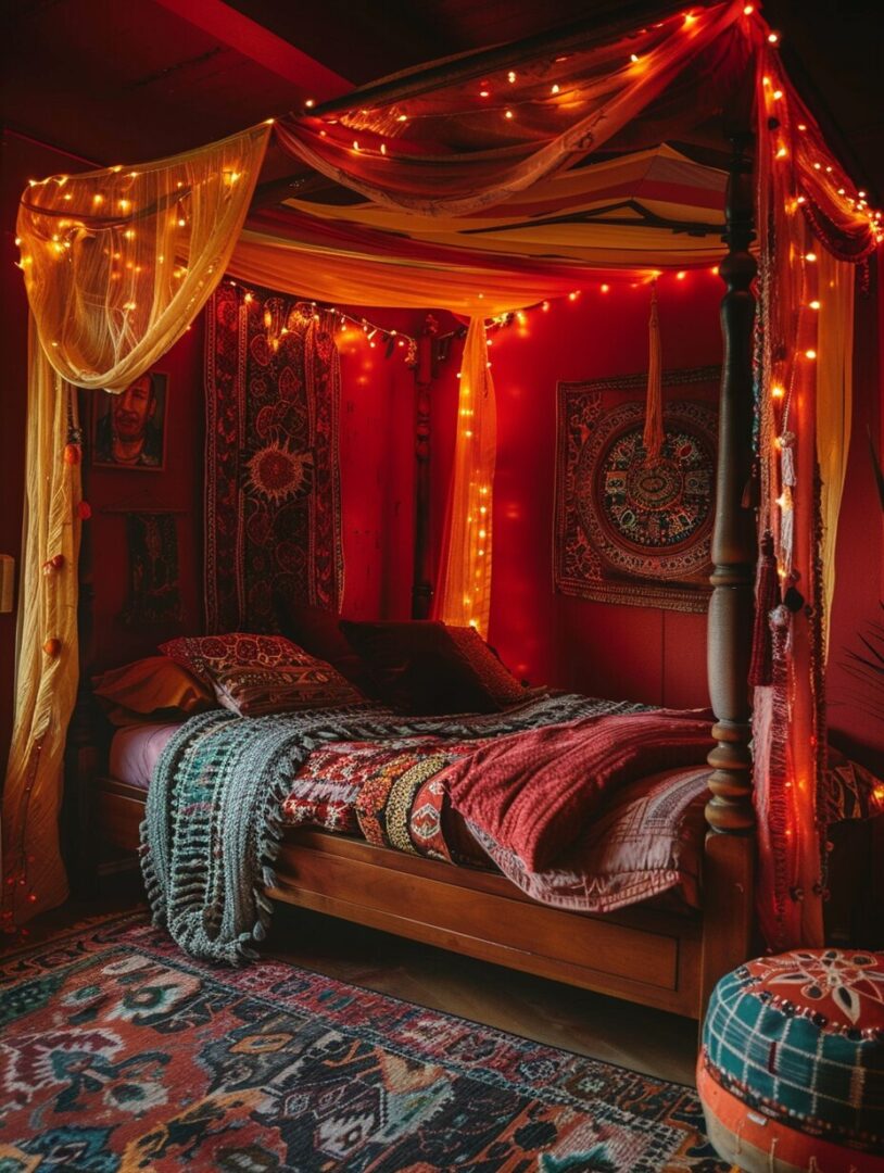 Boho Bedroom Dark