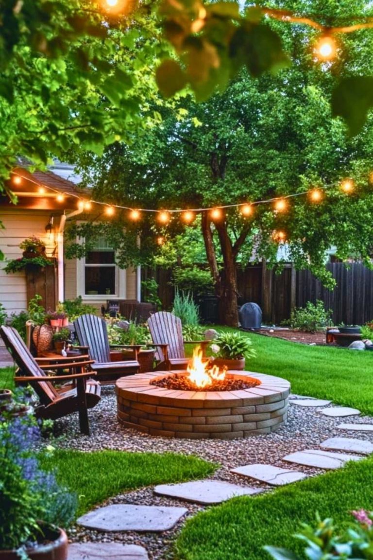 Want a Cozy Spot to Unwind? These Simple Backyard Fire Pit Ideas ...