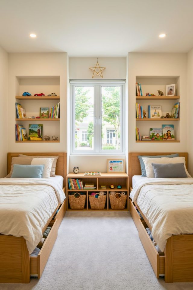20 Inspiring Small Shared Bedroom Ideas for Every Age and Space - H.M.G