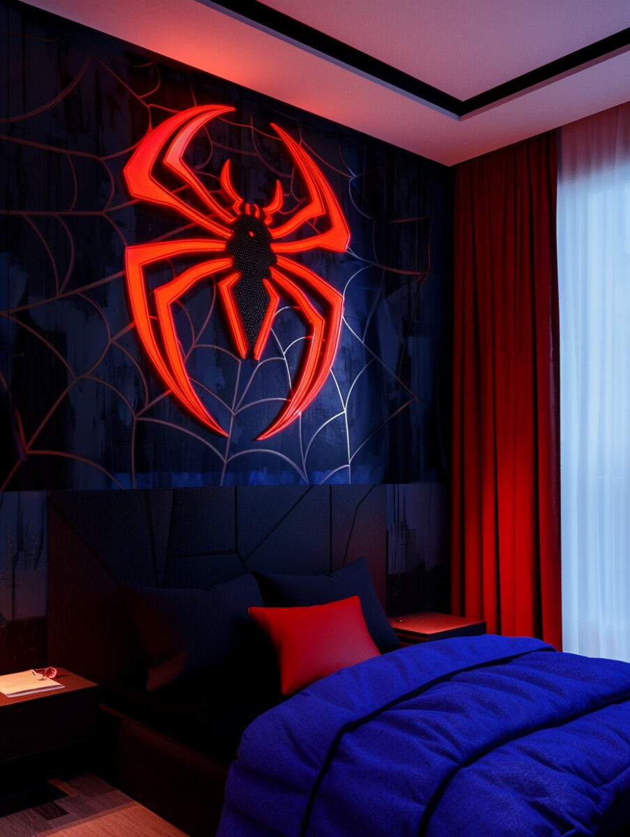 10+ Cool Spider-Man Bedroom Ideas for Ultimate Fans - H.M.G