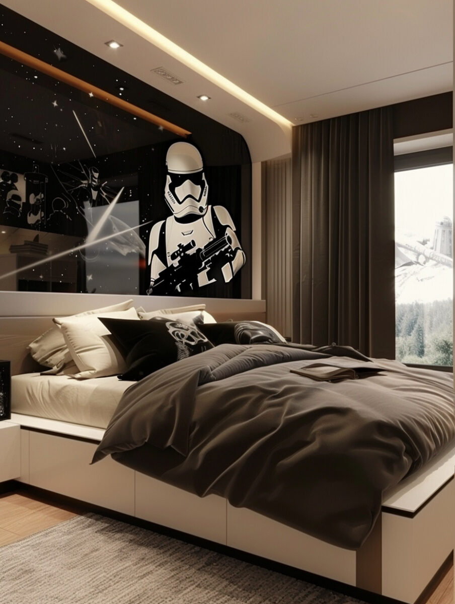 19 Out-of-This-World Star Wars Bedroom Decor Ideas for The Ultimate Fans - H.M.G