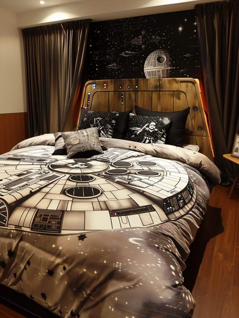 19 OutofThisWorld Star Wars Bedroom Decor Ideas for The Ultimate