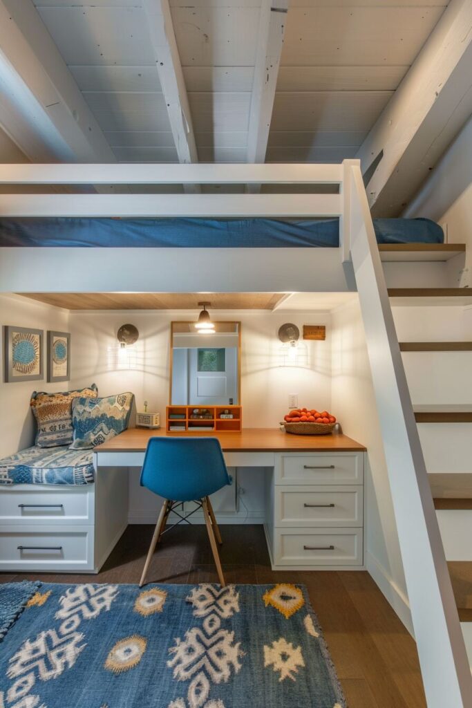 27 Stylish and Functional Attic Bedroom Ideas for Teens H.M.G