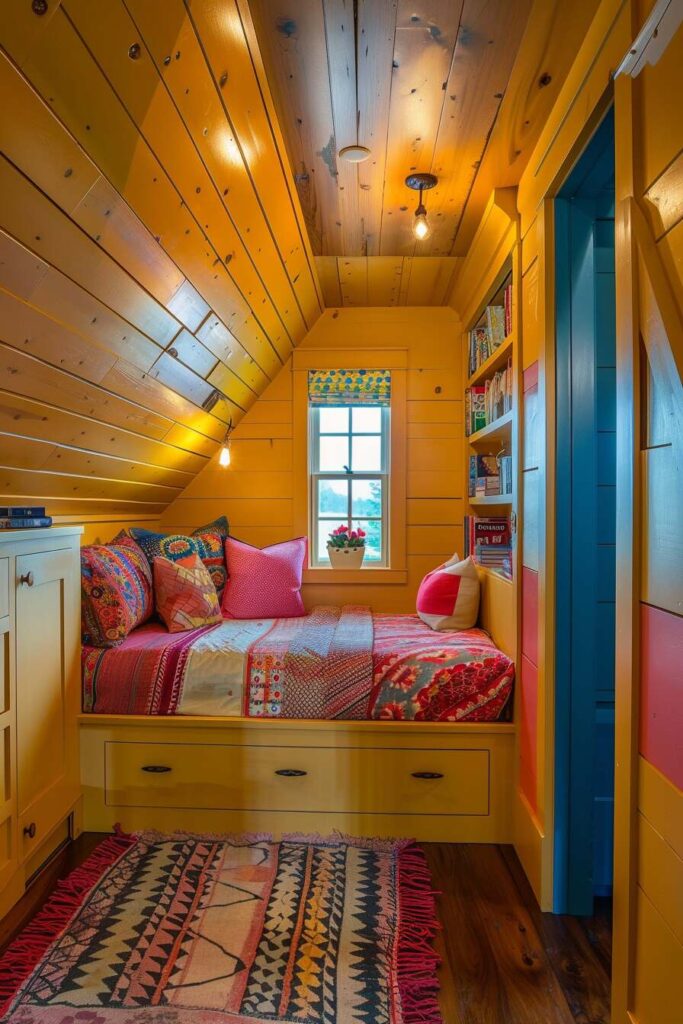 27 Stylish and Functional Attic Bedroom Ideas for Teens H.M.G