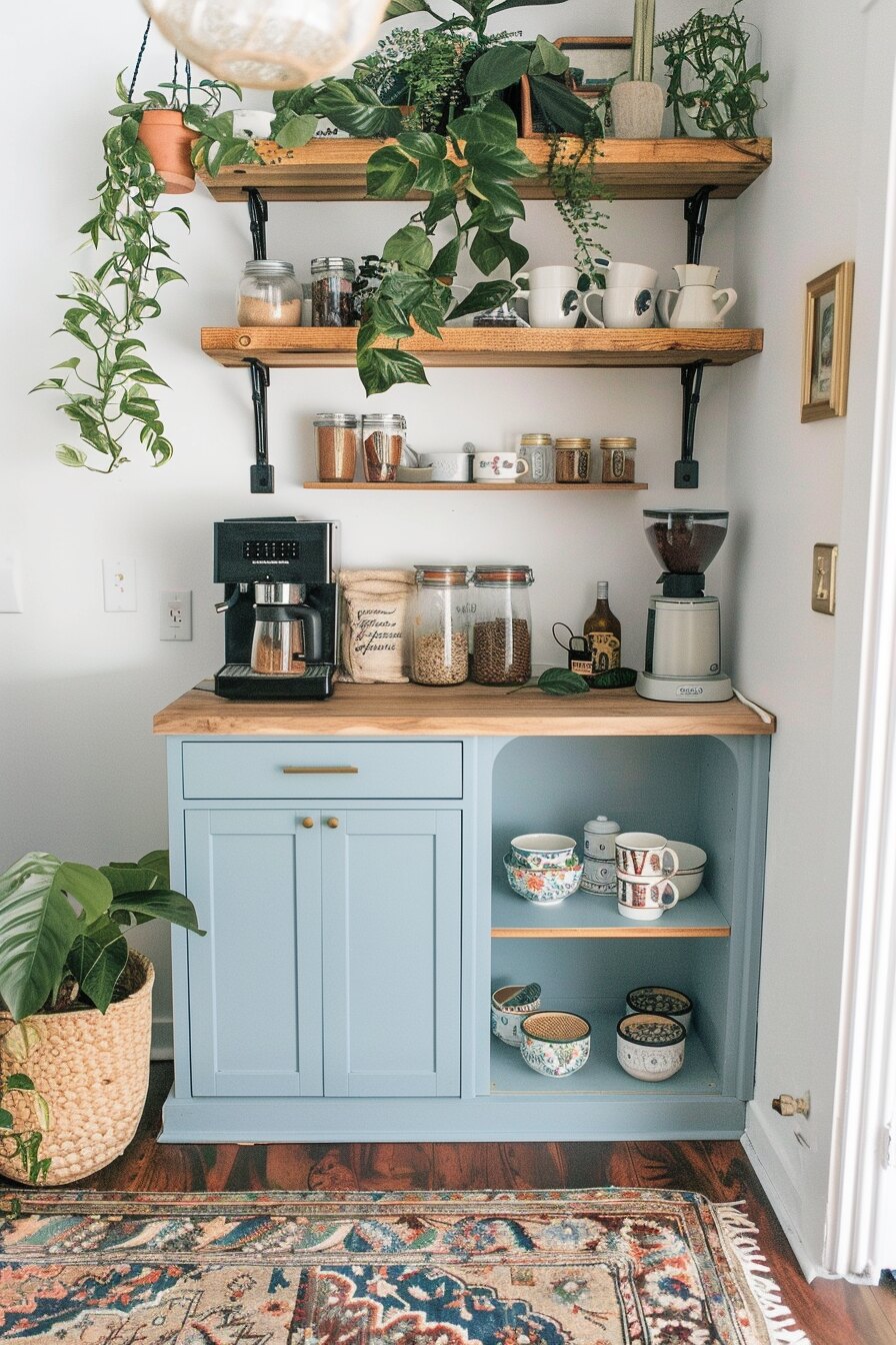 coffee bar for small spaces - 1