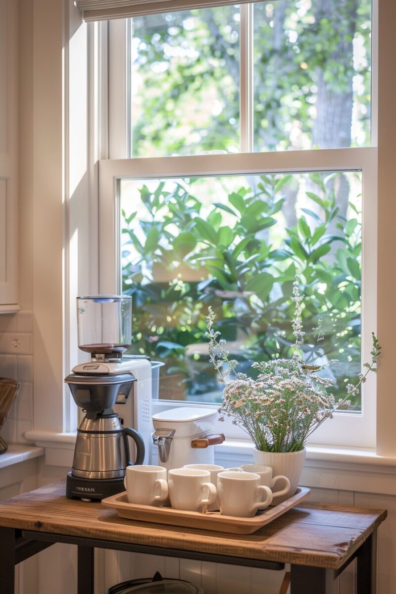 15+ Smart Coffee Bar Ideas for Small Spaces - H.M.G