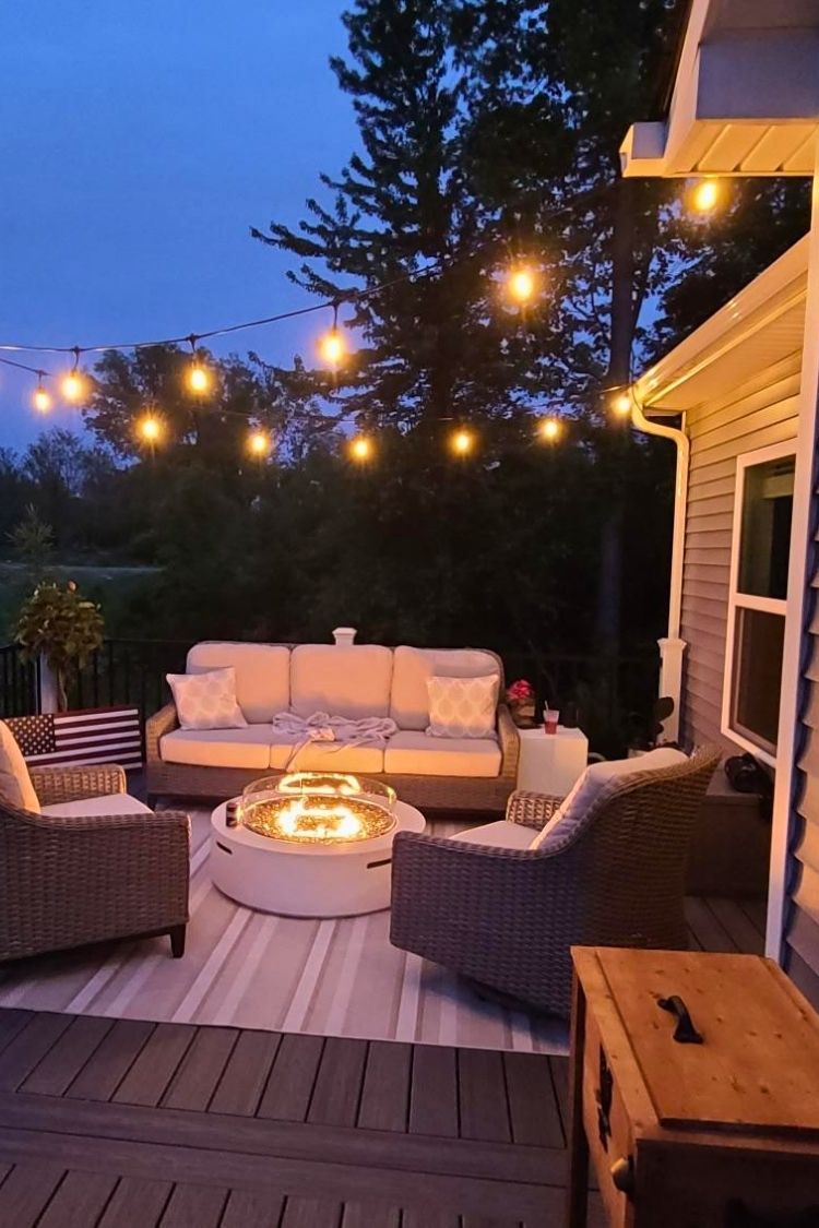cozy small apartment patio