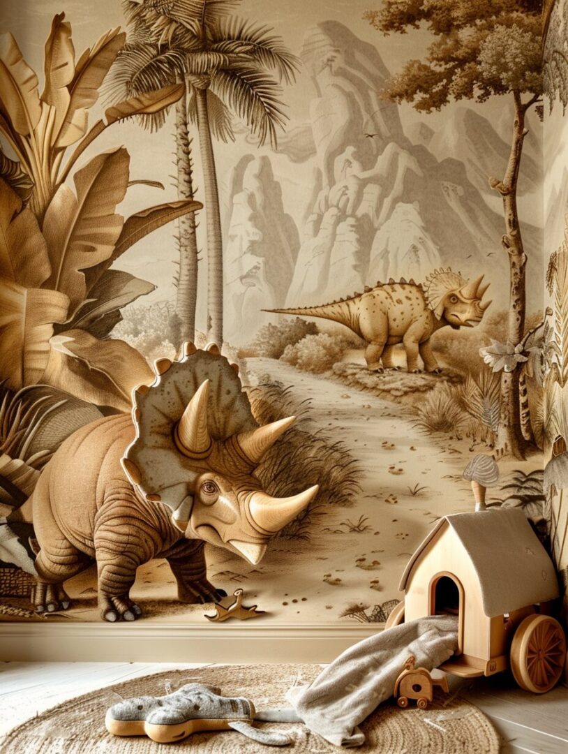 20 Fun and Creative Dinosaur Bedroom Ideas for Boy Toddlers - H.M.G