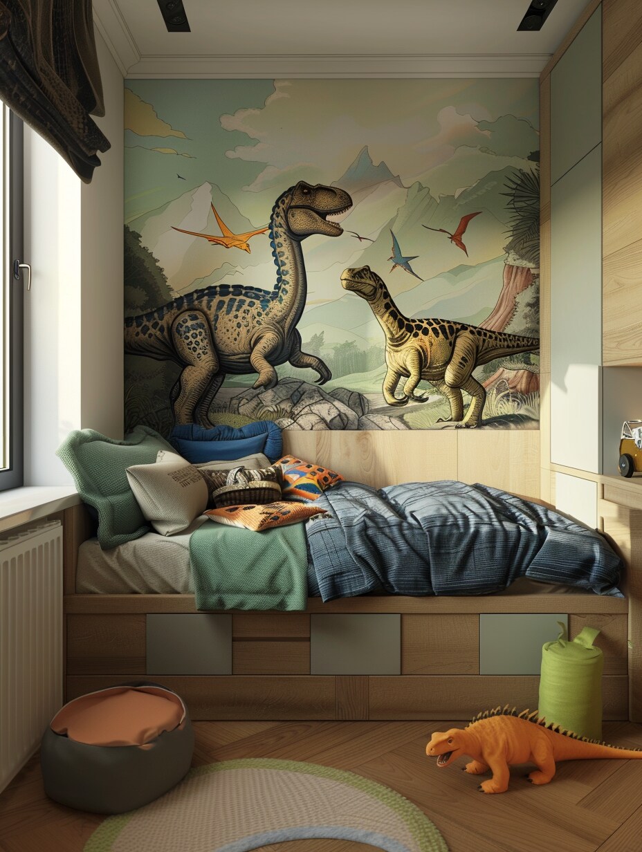 20 Fun and Creative Dinosaur Bedroom Ideas for Boy Toddlers - Home Made ...