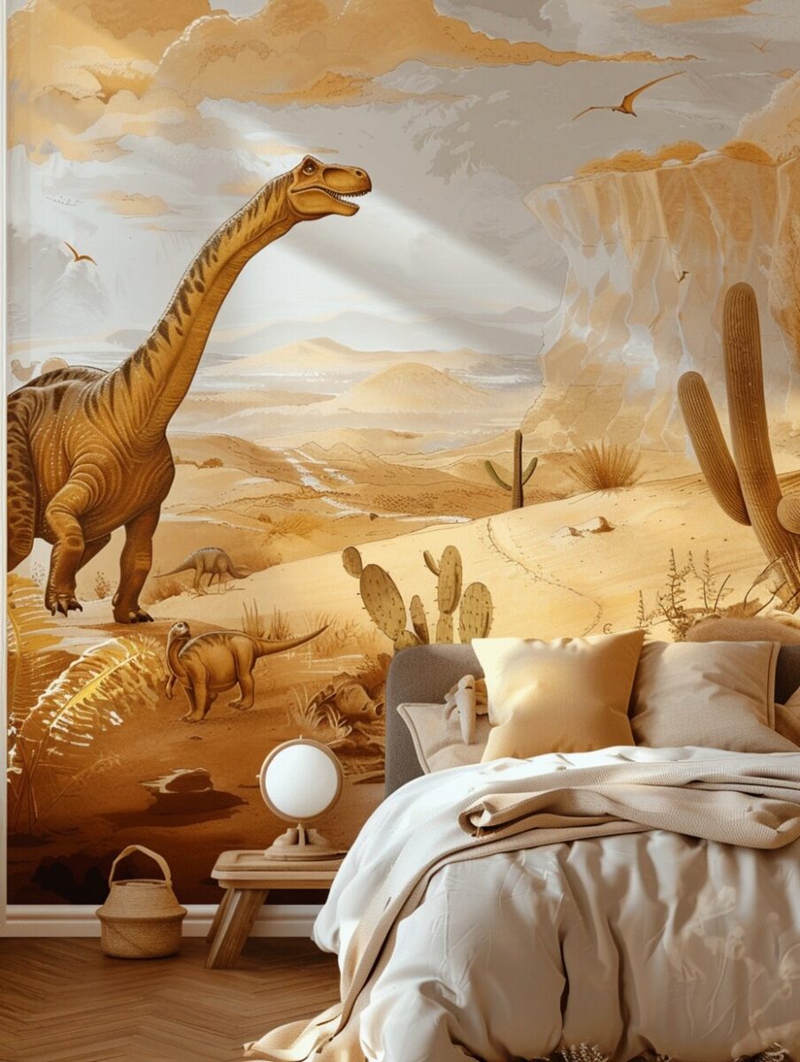 20 Fun and Creative Dinosaur Bedroom Ideas for Boy Toddlers - H.M.G