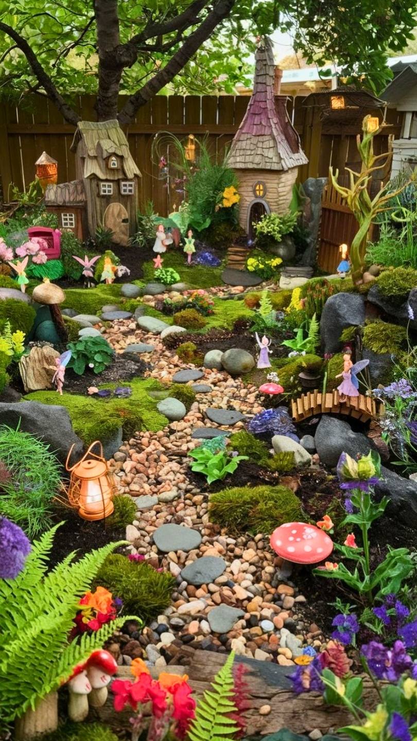 fairy garden ideas outdoor