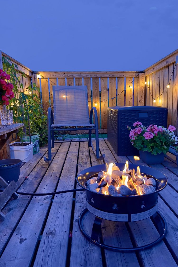 fire pit landscaping idea