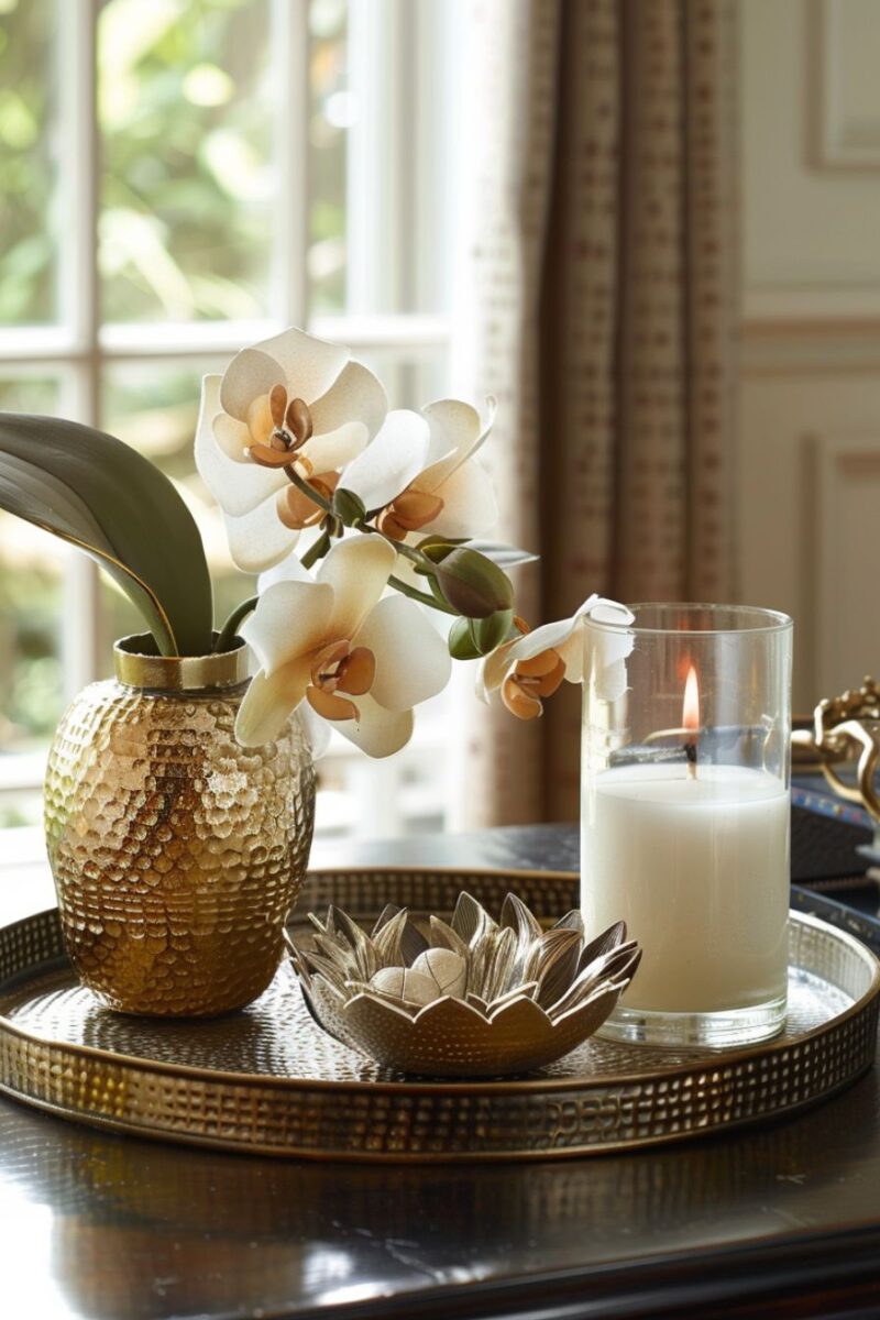 15+ Unique Coffee Table Tray Decor Ideas to Impress Your Guests - H.M.G