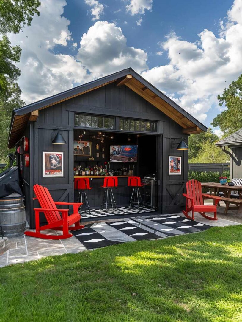 30+ Personalized Man Cave Shed Ideas - H.M.G